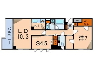 ドゥーエ千石（203）の物件間取画像